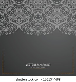 Card or invitation. Vintage decorative elements