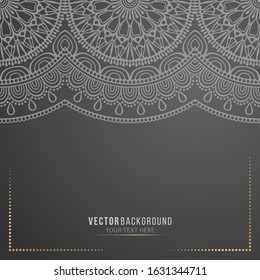 Card or invitation. Vintage decorative elements