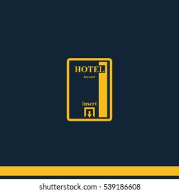 Card key icon.