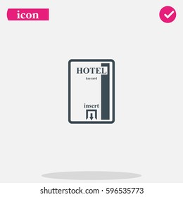 Card key icon.