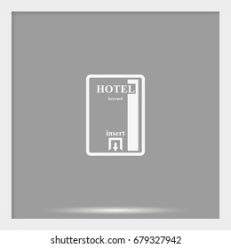 Card key icon.