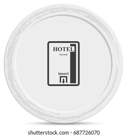 Card key icon.