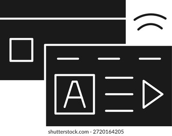 Card key Line vector Icon Design