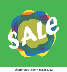 Card, label, template for sales.