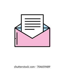 card letter with important message information