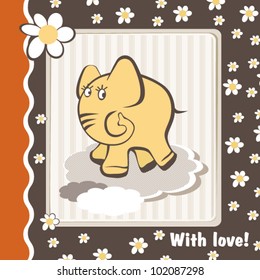 Card with love
