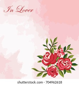 Card of in love