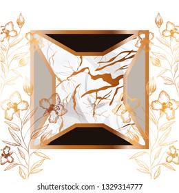 card with marble texture icon