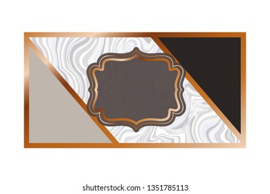 card with marble texture icon