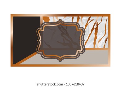 card with marble texture icon
