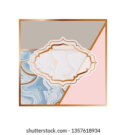 card with marble texture icon