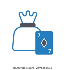 Card Money Vector icon which can easily modify or edit
