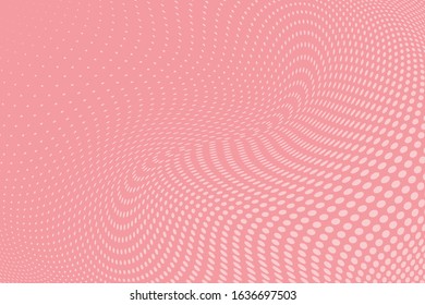 Card on light background. Abstract pink cover design background. Geometric pattern.