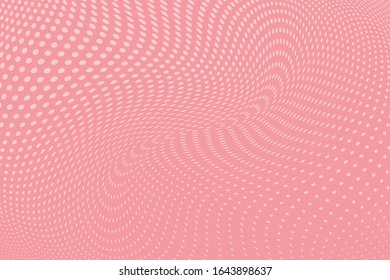 Card on light background. Abstract pink cover design background. Geometric pattern.