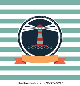 card on sea theme.