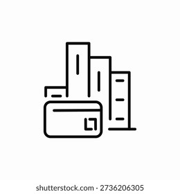 card pay icon sign vector