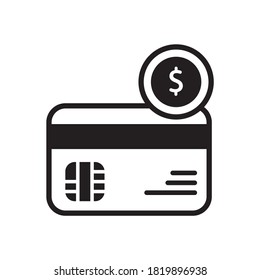 Card Pay vector style icon. EPS 10 file