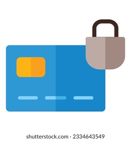 icono de pago con tarjeta. diseño de estilo plano aislado en fondo blanco