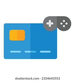 card payment icon. flat style design isolated on white background