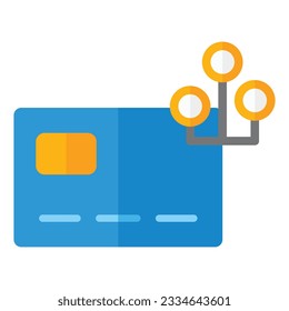 card payment icon. flat style design isolated on white background