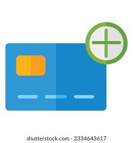 card payment icon. flat style design isolated on white background