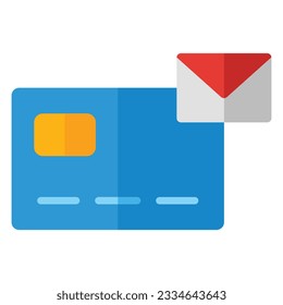 card payment icon. flat style design isolated on white background