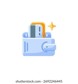 Card Payment Icon Flat Style