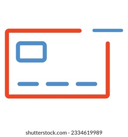 icono de pago de tarjeta aislado en fondo blanco