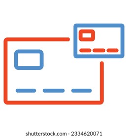 icono de pago de tarjeta aislado en fondo blanco