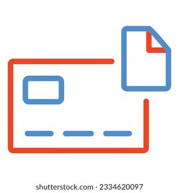 card payment icon isolated on white background