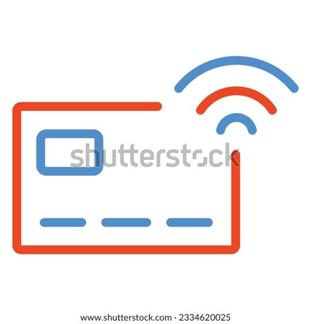 card payment icon isolated on white background