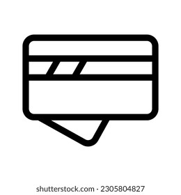 Icono de pago de tarjeta Icono de vectores Ilustración de diseño