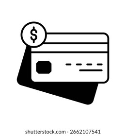 Icono de pago con tarjeta con fondo blanco Ilustración de stock de Vector