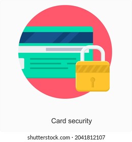 Card Payment or Security Icon Concept