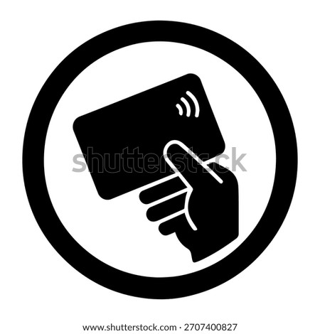 card payment sign vector icon on a white background
Vector warning sign icon