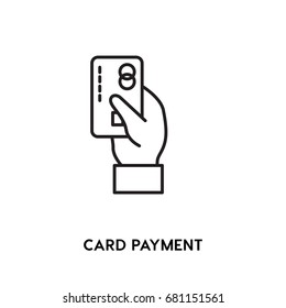 Card Payment Vector Icon