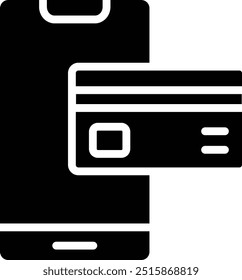 Kartenzahlung Vektor Symbol Design Illustration
