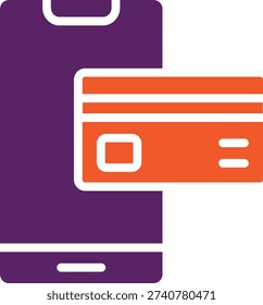 Card Payment Vector Icon Design Illustration