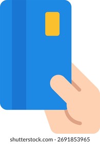 Diseño de Vector de pagos con tarjeta, concepto de transacción de tarjeta de débito y crédito, ilustración de compra en línea segura. Icono plano