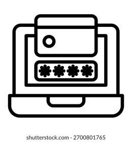 Elemento De Icono De Entrada De Pin De Tarjeta Para Diseño