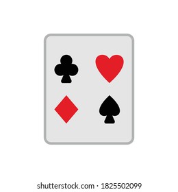card, playing card icon vector symbol