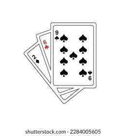 card poker 2 6 and 9