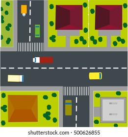 Card of the populated point