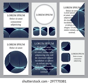 card. poster, brochure template with geometric shape. abstract background