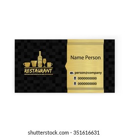 Card Presentation Corporate identity Menu Restaurant