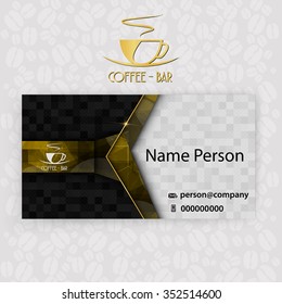 Card Presentation Corporate identity Menu Restaurant Background coffee