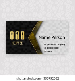 Card Presentation Corporate identity Menu Restaurant Background coffee