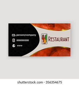 Card Presentation Corporate identity Menu Restaurant