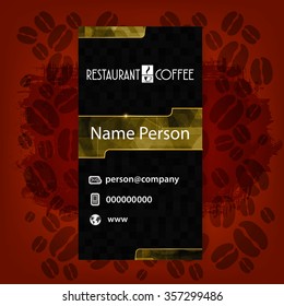 Card Presentation Corporate identity Menu Restaurant