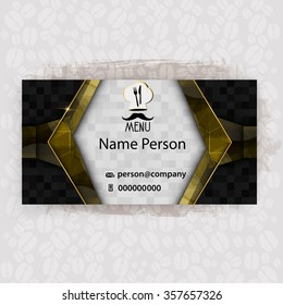 Card Presentation Corporate identity Menu Restaurant